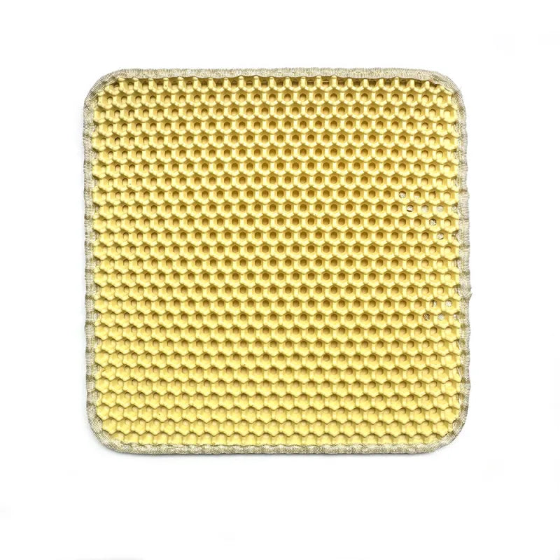 Tapis de litière pour chat double couche