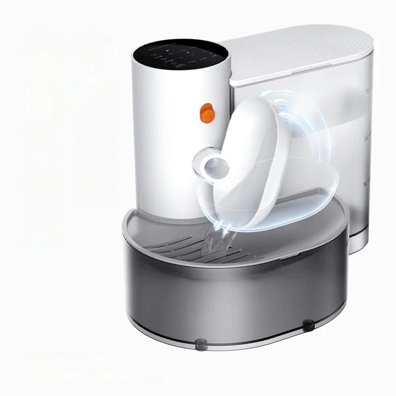 Fontaine à eau sans fil avec alertes intelligentes