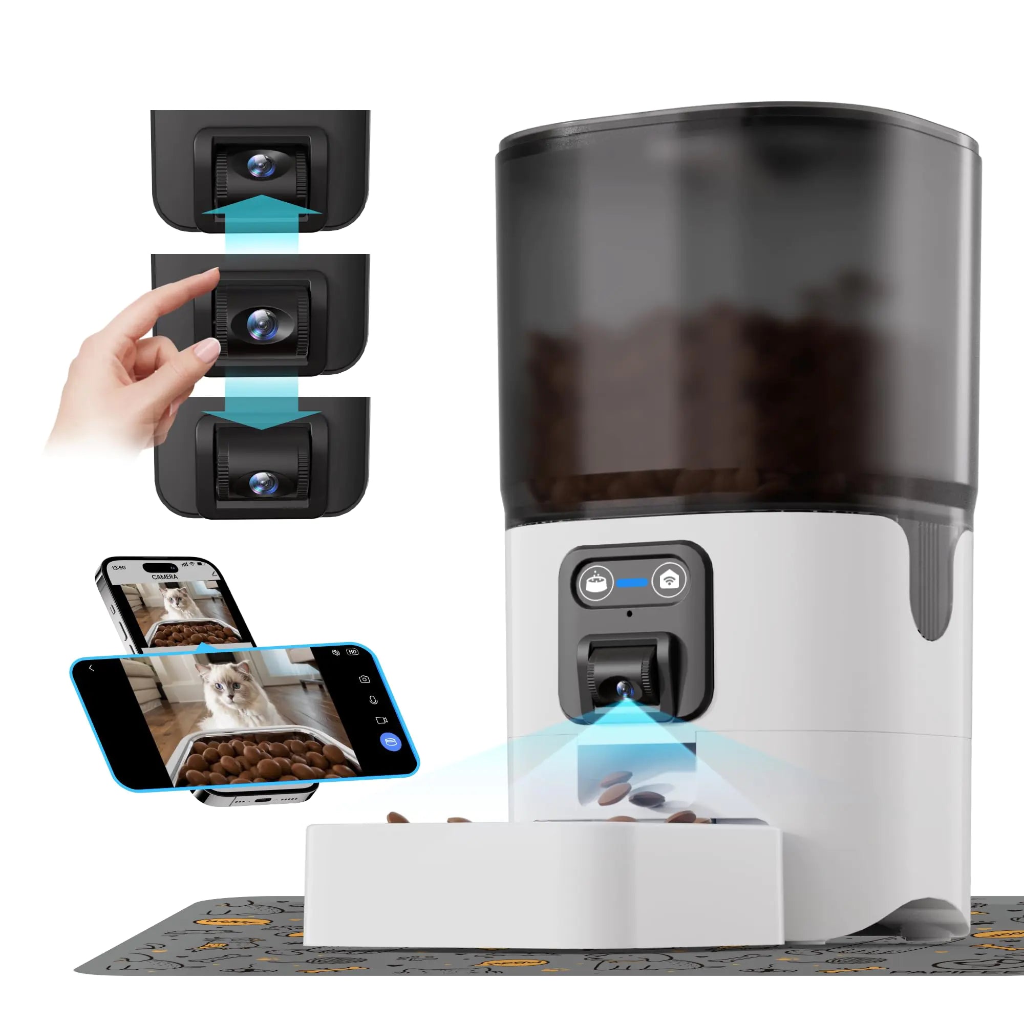 distributeur à croquette connecté