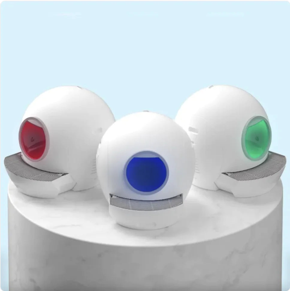 Bac à Litière Intelligent et Spacieux Fermé